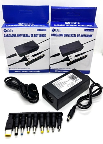 Cargador Notebook Ficha Gobierno Ficha Type C NT1000oo