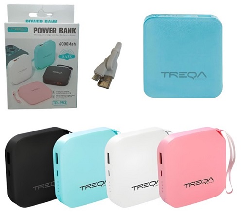 Cargador Portatil Power Bank 6.000 mah 953ii