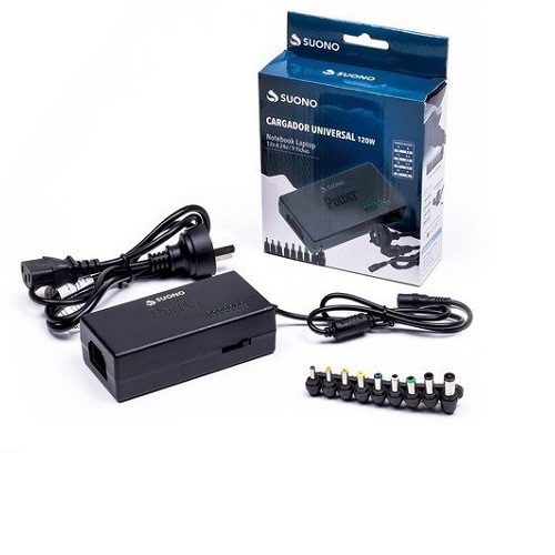 Cargador Notebook Suono Multivoltaje Multifichas