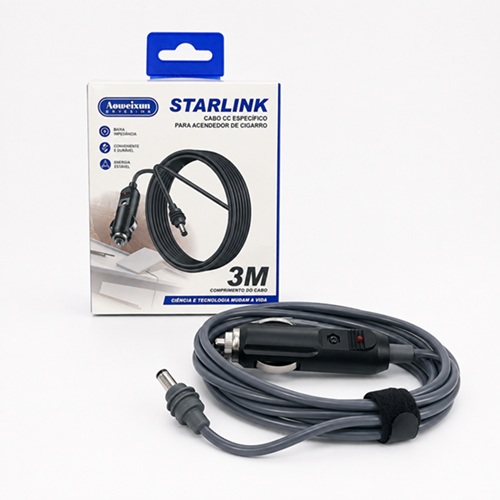 Cargador Starlink con Cable 3 Metros