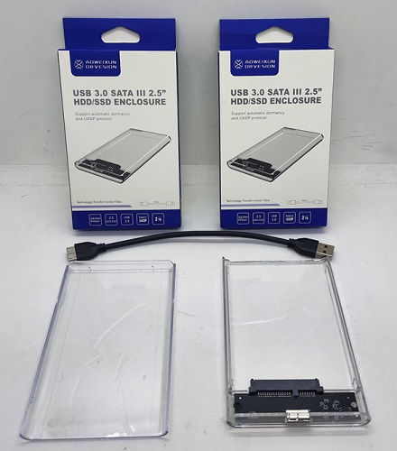 Carry Disck Transparente USB 3.0 Sata 2.5 oo