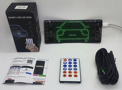 Cartel Led App y control 32x16cm CART32oo