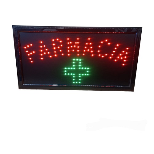 Cartel led FARMACIA 220v