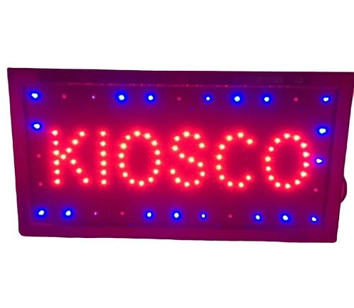 Cartel Led Kiosco 220vii