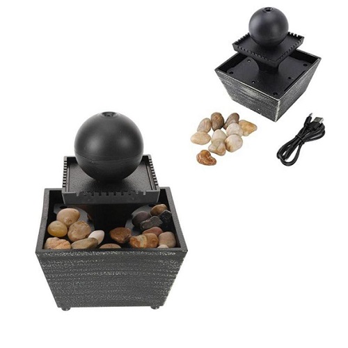 Cascada de Agua Piedras y Metal USB 1593gg