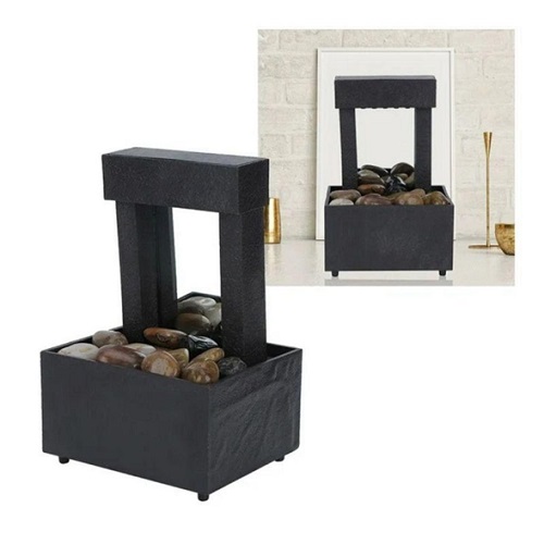 Cascada de Agua Piedras y Metal USB 1598gg