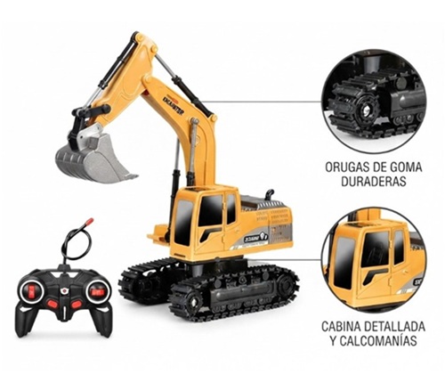Excavadora a Escala Control Remoto 1230ii