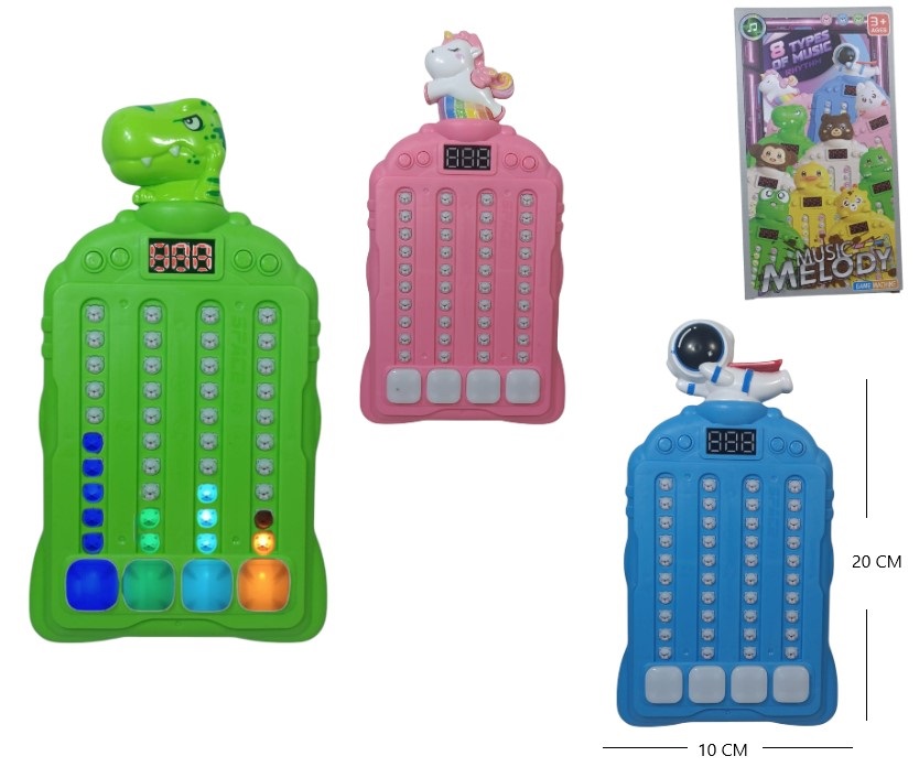 Consola II de Juegos Music Melody con pantalla