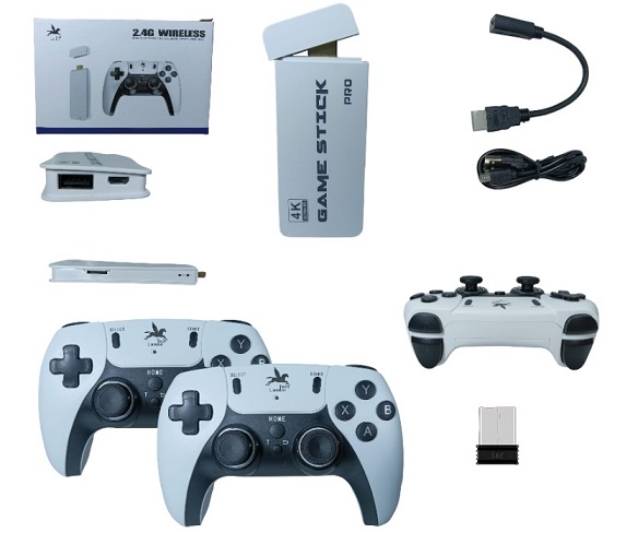 Consola HDMI Fom Play 5 II 2 Joystick 64 GB Juegos