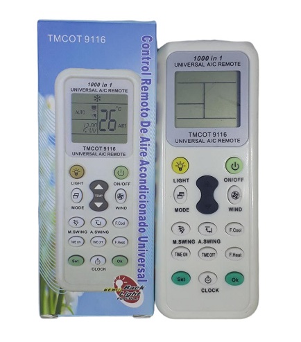Control Remoto Universal Aire Acondicionado 9116ii
