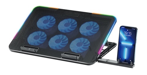 Soporte Notebook y Celular 6 Cooler DN-H639
