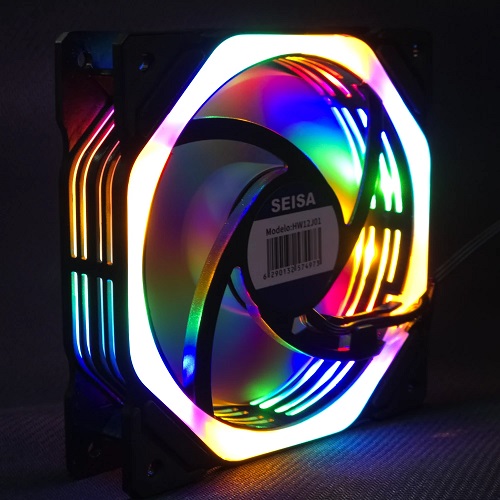 Cooler RGB 12X12 para PC y otros usos HW12J01
