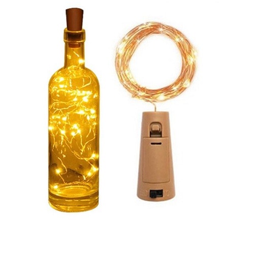 Corcho con alambre iluminaci