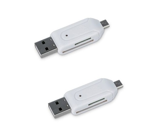 Lector de Memorias USB + Micro USB D-312cc