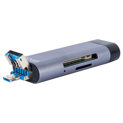 HUB USB y Micro USB + Lector Memorias Noga Microusb-TC