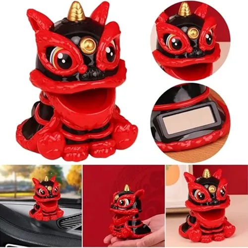 Dragon de la Suerte con Carga Solar 6651nn