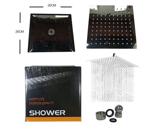 Ducha Cuadrada 20x20 S20Bii