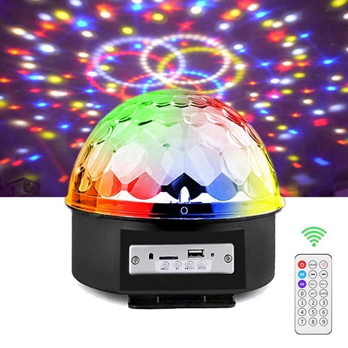 Esfera de Luces Ritmicas + BT + USB M-06
