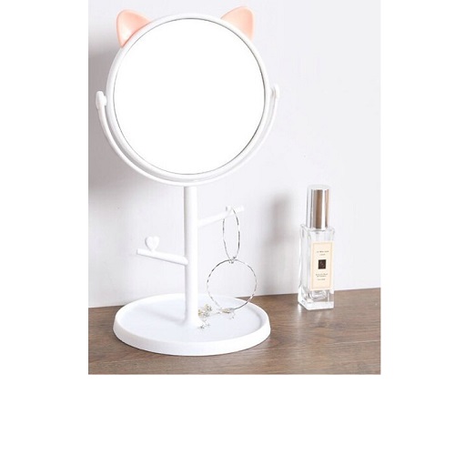 Espejo de Maquillaje Orejas de Gato