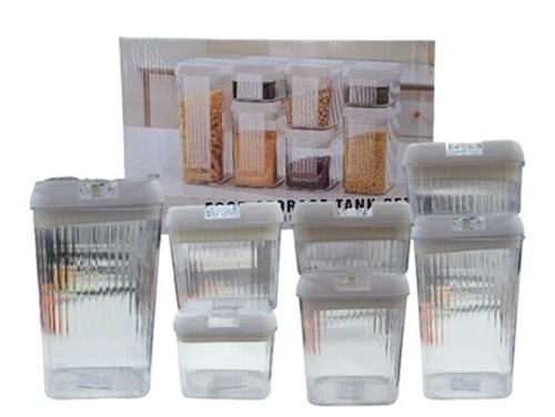 Set 7 Contenedores Hermeticos JM-828-7 cc