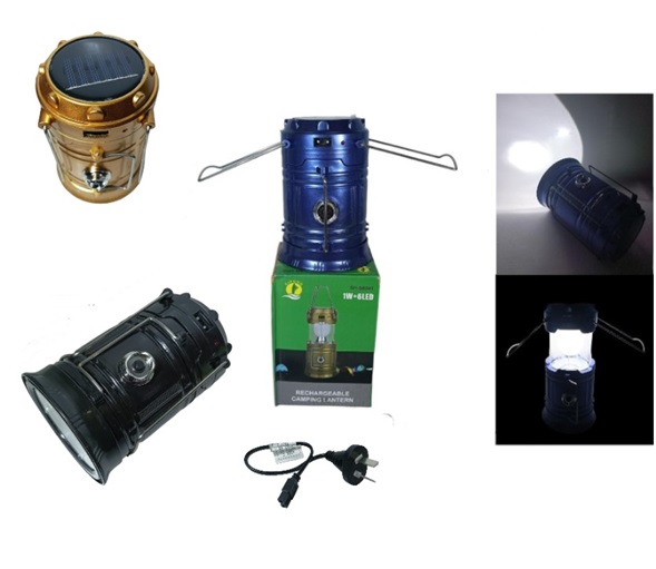 Farol Solar ii y carga 220v con linterna