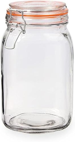 Frasco Vidrio Sist Hermetico 1,5 Litros CB6521nn