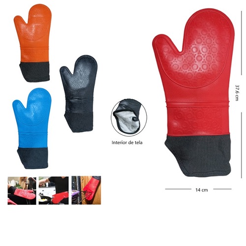 Guante de silicona para cocina