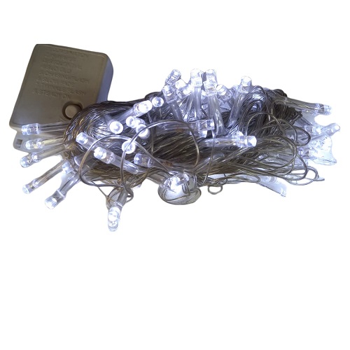 Guirnalda de 100 luces blanco frio 7 metros 220v