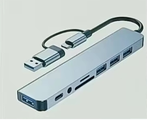 Hub USB y TC 3.0 + Lector Memorias + Audio HUB-12