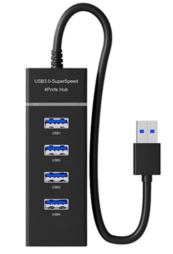 Hub USB 4 puertos 3.0 mm