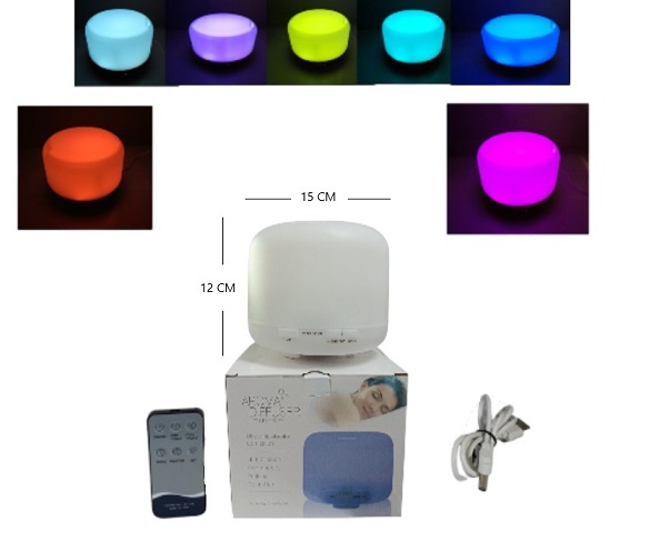 Humificador Velador RGB con control ii 500