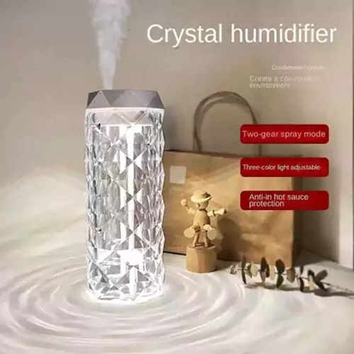 Humificador con Lampara Cristal LAMP-HUMoo