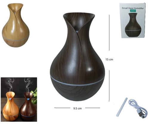 Humificador Formato Tulipan Simil Madera JSQ07ii