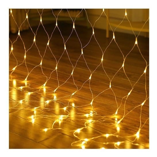 Red de luces led 220v