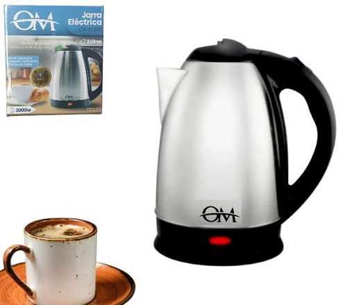 Pava Jarra Electrica 2 litros OM ED015ii