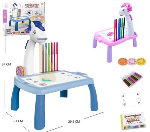 Juego de Pintura con Proyector Imagenes 2022-4ii