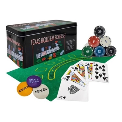 Juego Completo de Poker Texas Hold
