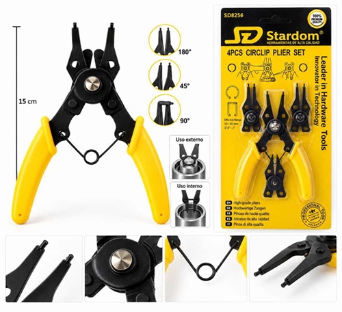 Kit 4 Alicates SD8256ii