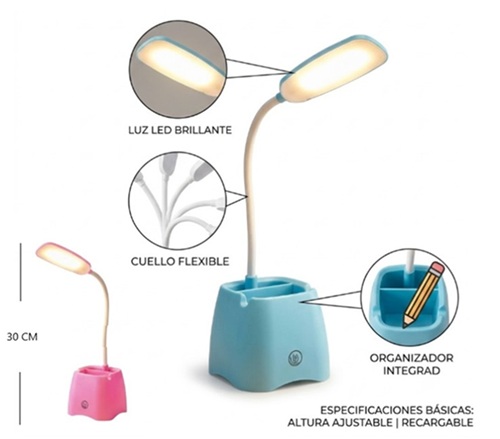Velador Led Flexible con Portalapices 119ii