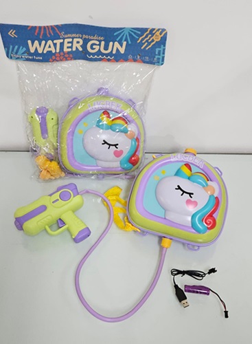 Lanza Agua Electronico Mochila Unicornio UNI-PA06oo