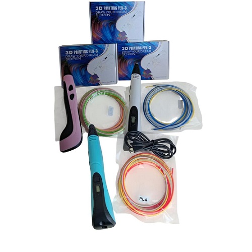 Lapiz 3D cc Colores Variados