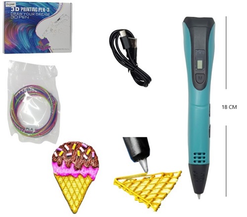 Lapiz 3D Formato Clasico ii