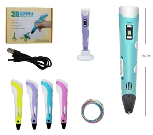Lapiz 3D con Accesorios 3D-PENii