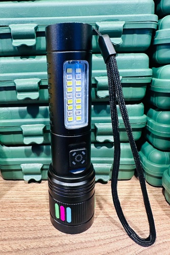 Linterna Alta potencia 0101-1 + Luz Lateral