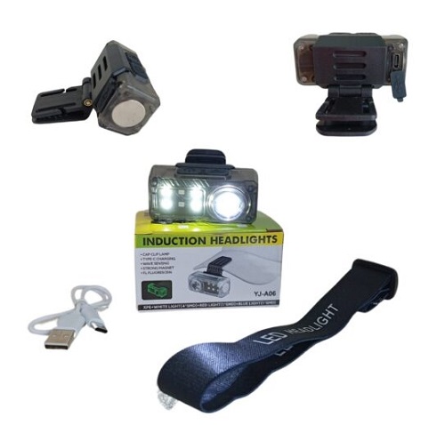 Linterna Minera Multifuncion Sensor YJ-A06