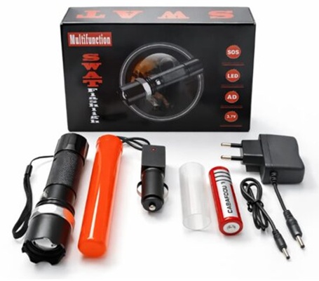 Linterna Tactica con Accesorios ILU0075ii