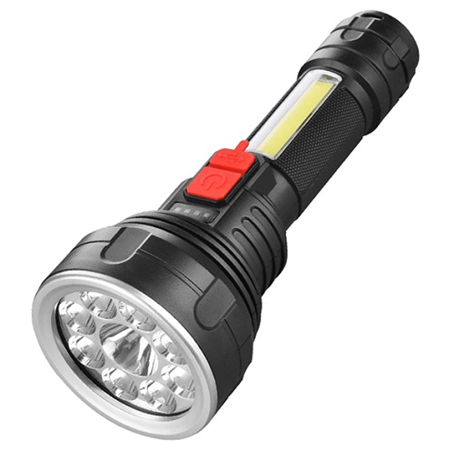 Linterna Recargable Multifuncion + Luz Lateral FL-078