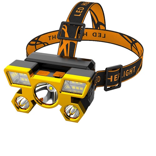 Linterna Minera Vincha Recargable LED-T01
