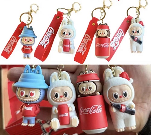 Caja Sorpresa Llavero Labubu Coca Cola 2207