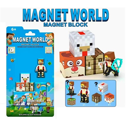 Set Bloques Magneticos Minecraft 12404pr